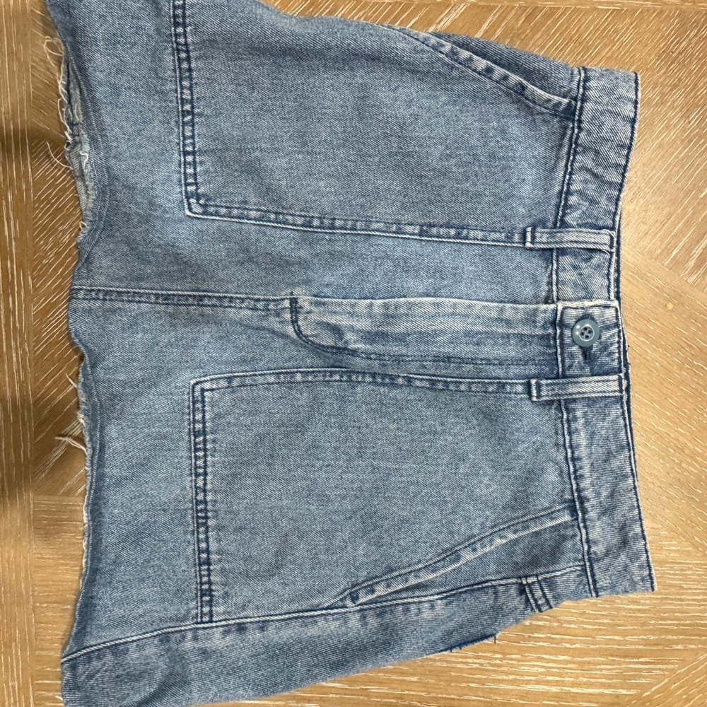 Vans Light Blue Denim Shorts